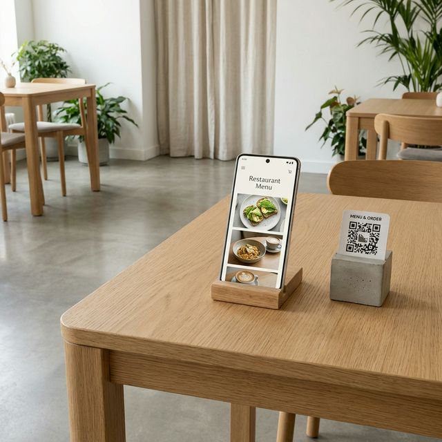 Professional Free Restaurant Website Display